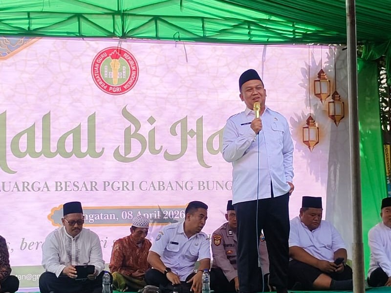 Kegiatan Halal Bihalal PGRI Se kecamatan Bungatan